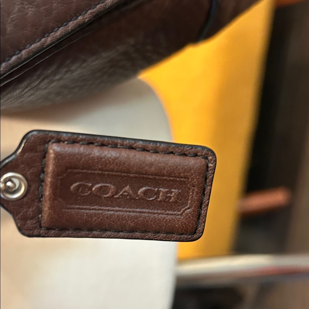 Coach Dark Brown Crossbody Bag - Picture 2 of 7
